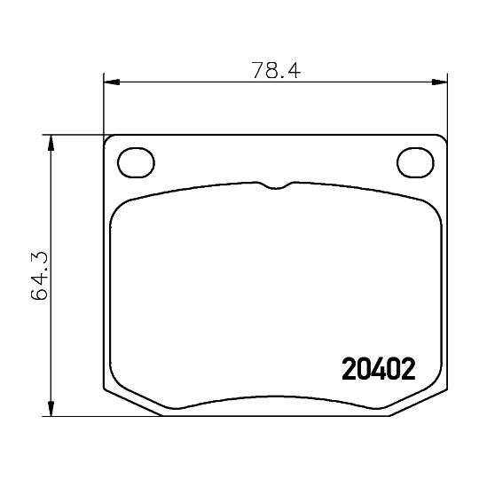 8DB 355 017-381 - Brake Pad Set, disc brake 