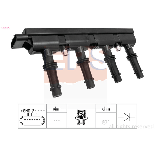 1.970.547 - Ignition coil 