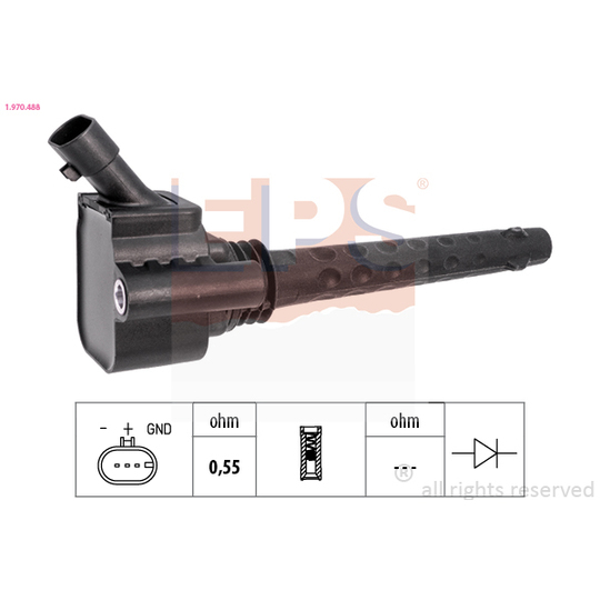 1.970.488 - Ignition coil 