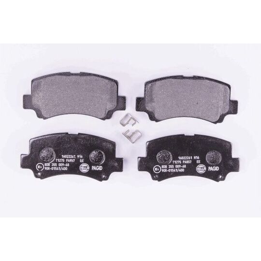 8DB 355 009-681 - Brake Pad Set, disc brake 