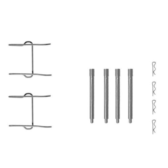 8DZ 355 202-401 - Lisakomplekt, ketaspiduriklotsid 