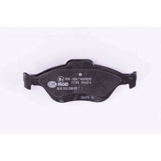 8DB 355 008-901 - Brake Pad Set, disc brake 