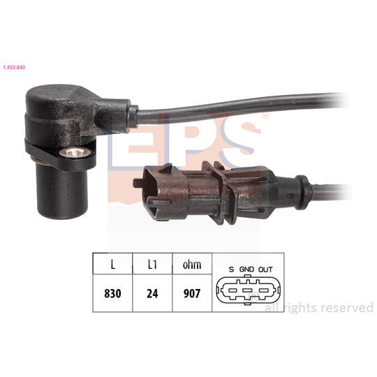 1.953.843 - Sensor, crankshaft pulse 