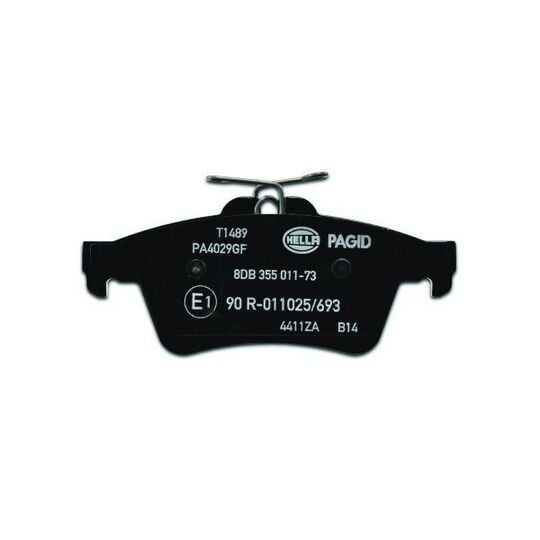 8DB 355 011-731 - Brake Pad Set, disc brake 