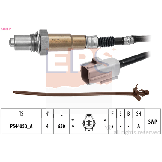 1.998.547 - Lambda Sensor 