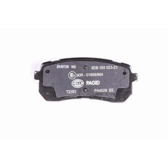 8DB 355 023-231 - Brake Pad Set, disc brake 