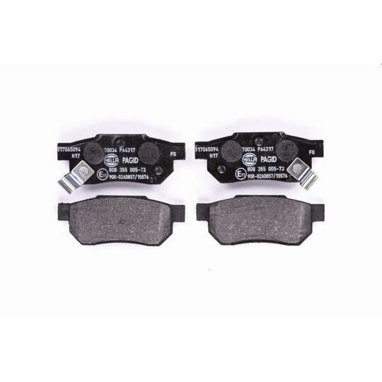 8DB 355 005-731 - Brake Pad Set, disc brake 