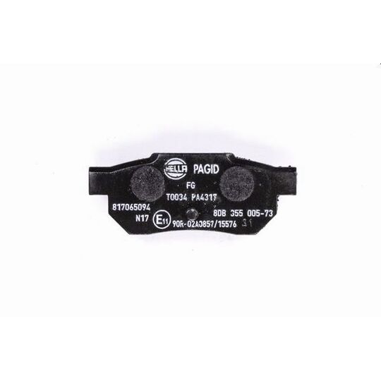 8DB 355 005-731 - Brake Pad Set, disc brake 