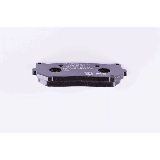 8DB 355 009-341 - Brake Pad Set, disc brake 