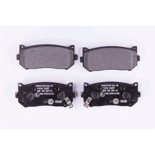 8DB 355 009-341 - Brake Pad Set, disc brake 