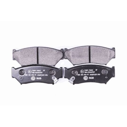 8DB 355 016-911 - Brake Pad Set, disc brake 