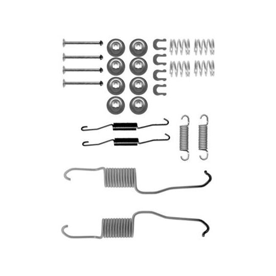 8DZ 355 200-891 - Lisakomplekt, Piduriklotsid 