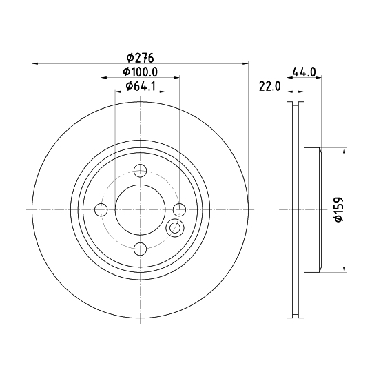 8DD 355 120-611 - Brake Disc 