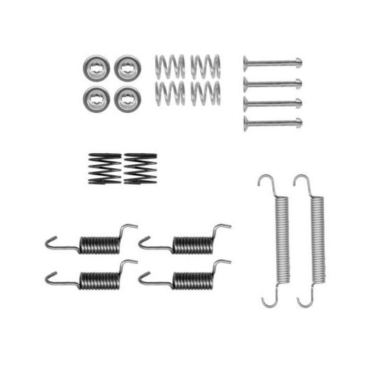 8DZ 355 202-141 - Lisakomplekt, seisupiduriklotsid 