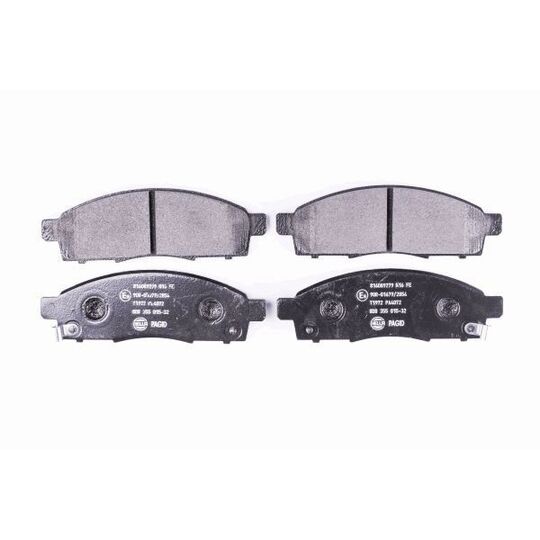 8DB 355 015-321 - Brake Pad Set, disc brake 