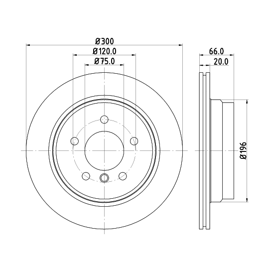 8DD 355 117-831 - Brake Disc 