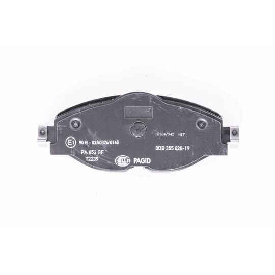 8DB 355 020-191 - Brake Pad Set, disc brake 