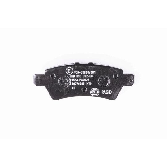 8DB 355 012-081 - Brake Pad Set, disc brake 