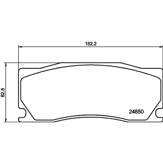 8DB 355 014-091 - Brake Pad Set, disc brake 