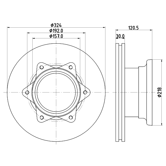 8DD 355 117-551 - Brake Disc 