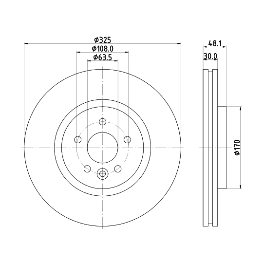 8DD 355 133-841 - Brake Disc 