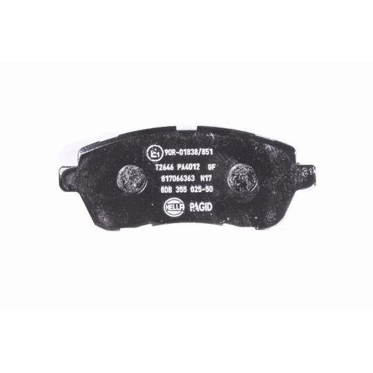 8DB 355 025-501 - Brake Pad Set, disc brake 
