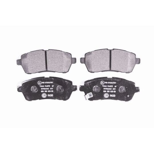 8DB 355 025-501 - Brake Pad Set, disc brake 