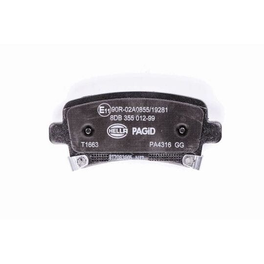 8DB 355 012-991 - Brake Pad Set, disc brake 