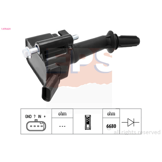 1.970.631 - Ignition coil 