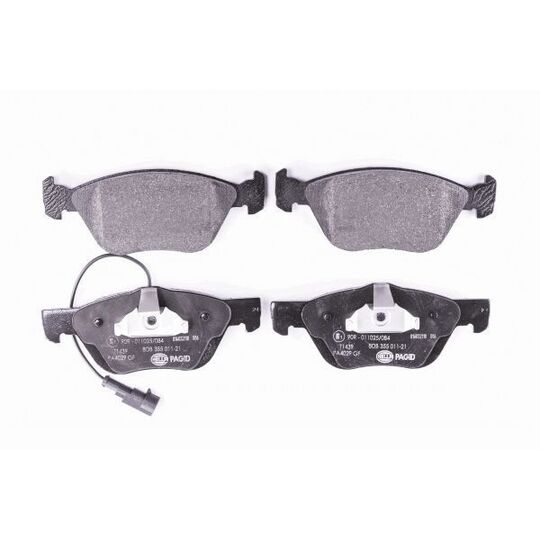 8DB 355 011-211 - Brake Pad Set, disc brake 