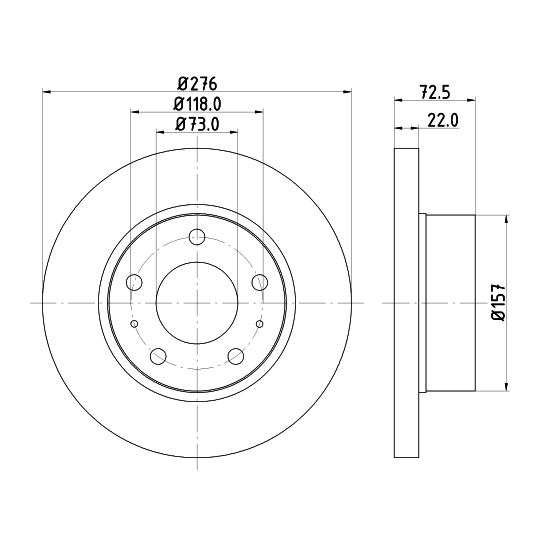 8DD 355 107-401 - Brake Disc 