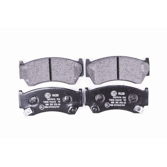 8DB 355 016-661 - Brake Pad Set, disc brake 