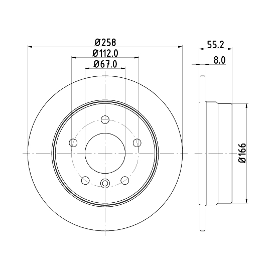 8DD 355 106-951 - Brake Disc 