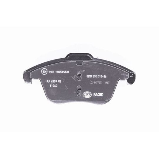 8DB 355 013-861 - Brake Pad Set, disc brake 