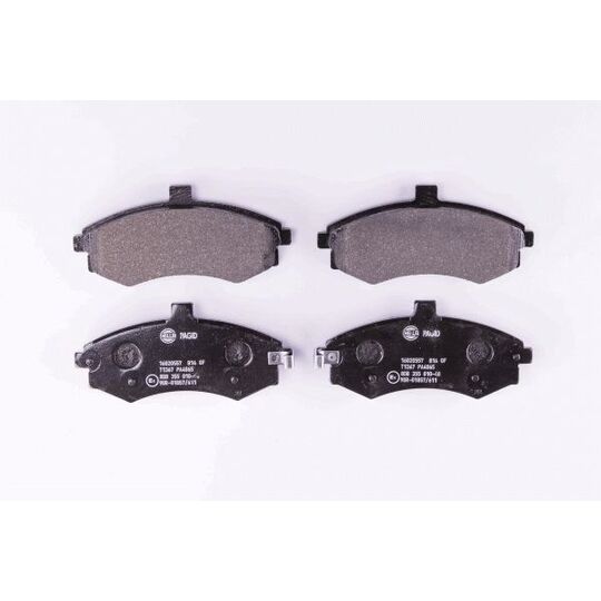 8DB 355 010-481 - Brake Pad Set, disc brake 