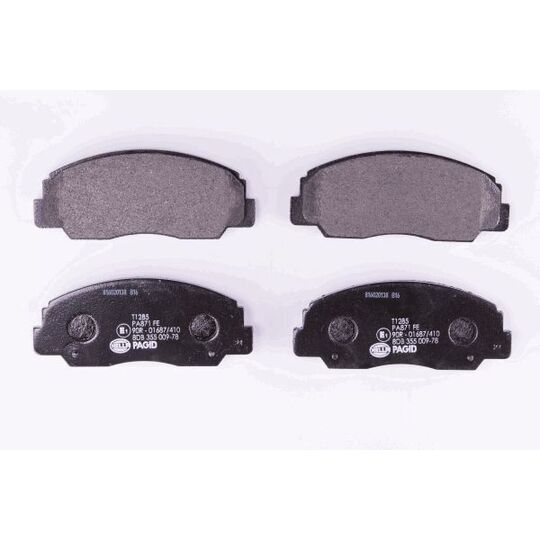 8DB 355 009-781 - Brake Pad Set, disc brake 