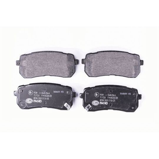 8DB 355 013-551 - Brake Pad Set, disc brake 