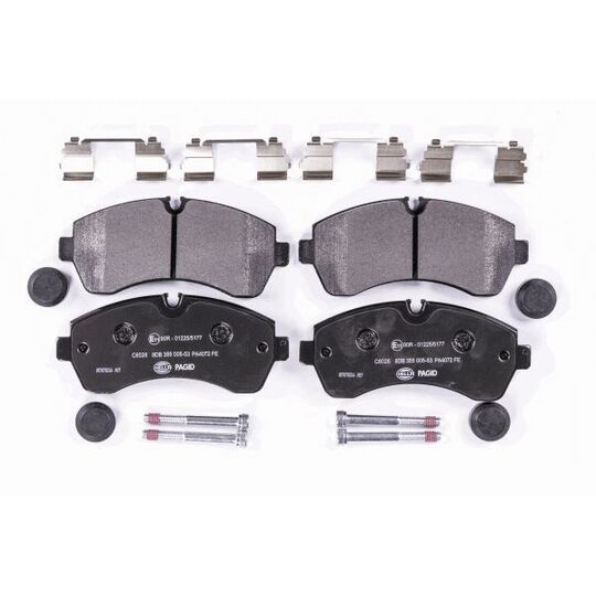 8DB 355 005-531 - Brake Pad Set, disc brake 