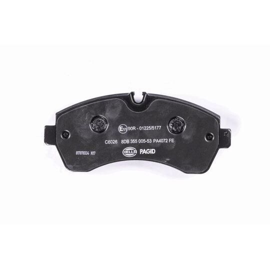 8DB 355 005-531 - Brake Pad Set, disc brake 