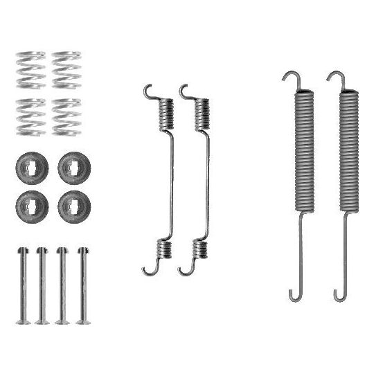 8DZ 355 200-641 - Tarvikesarja, jarrukengät 