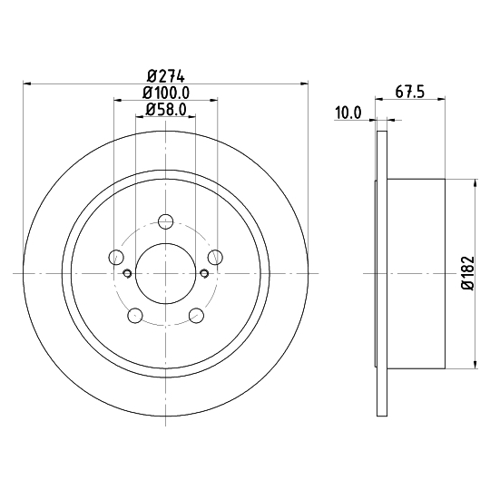 8DD 355 114-641 - Brake Disc 