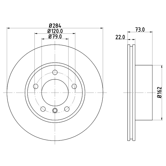 8DD 355 118-031 - Brake Disc 