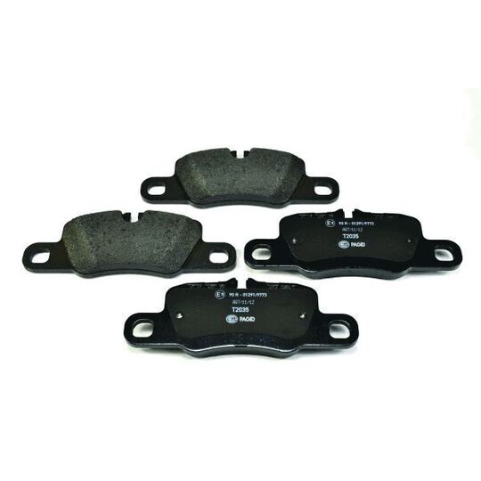 8DB 355 015-651 - Brake Pad Set, disc brake 