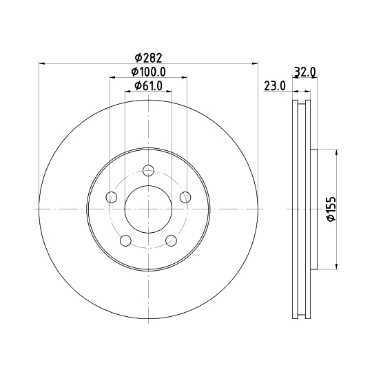 8DD 355 120-621 - Brake Disc 