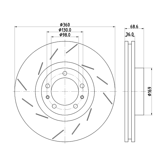 8DD 355 133-631 - Brake Disc 