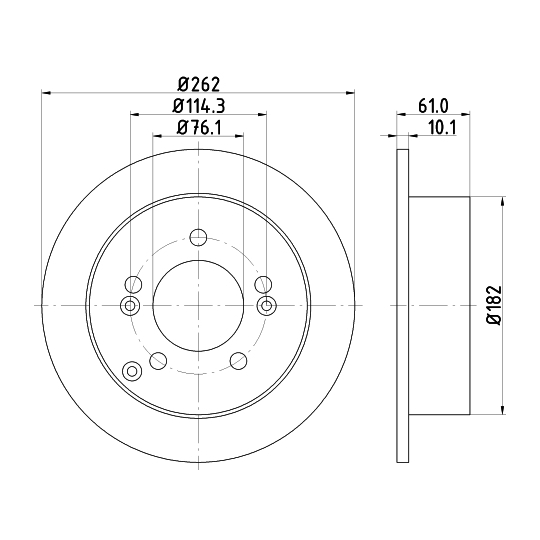 8DD 355 113-641 - Brake Disc 