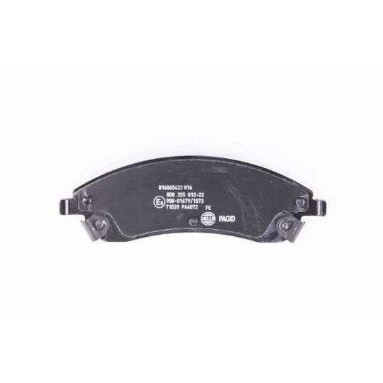 8DB 355 012-221 - Brake Pad Set, disc brake 