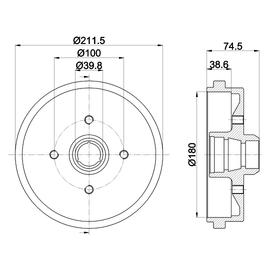 8DT 355 301-631 - Jarrurumpu 