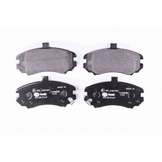 8DB 355 012-471 - Brake Pad Set, disc brake 