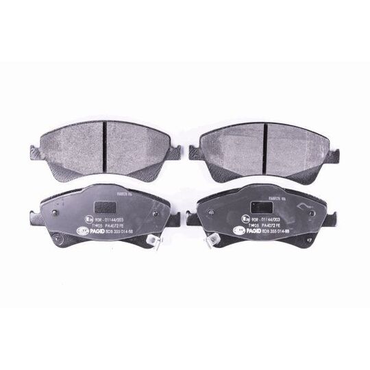 8DB 355 014-881 - Brake Pad Set, disc brake 